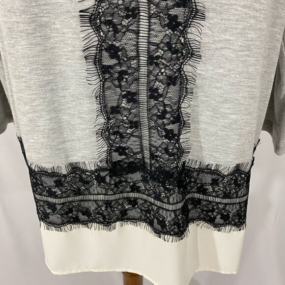 NWT Talbots Lace Border Top - Picture 4 of 8